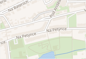 Ve Střešovičkách v obci Praha - mapa ulice