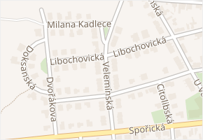 Velemínská v obci Praha - mapa ulice