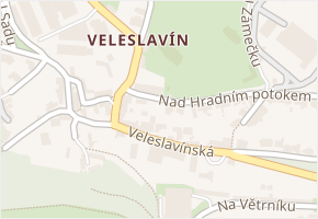 Veleslavínská v obci Praha - mapa ulice