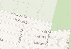 Veletovská v obci Praha - mapa ulice