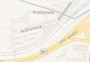Vestecká v obci Praha - mapa ulice