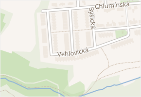 Vidimská v obci Praha - mapa ulice