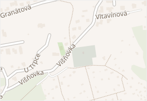 Višňovka v obci Praha - mapa ulice
