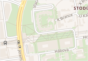 Vlachova v obci Praha - mapa ulice