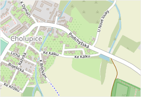 Vojslavická v obci Praha - mapa ulice