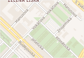 Vokáčova v obci Praha - mapa ulice