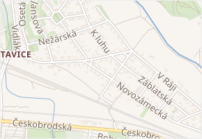 Vokřínská v obci Praha - mapa ulice