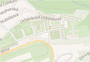 Vokrojova v obci Praha - mapa ulice