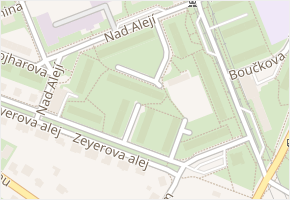 Volavkova v obci Praha - mapa ulice