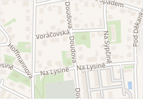 Voráčovská v obci Praha - mapa ulice