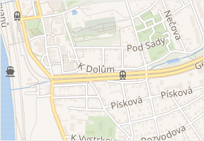 Vošahlíkova v obci Praha - mapa ulice