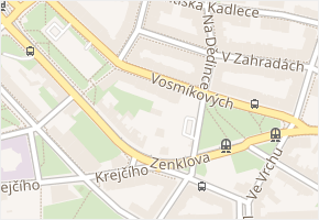 Vosmíkových v obci Praha - mapa ulice
