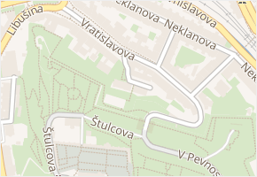 Vratislavova v obci Praha - mapa ulice