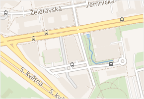 Vyskočilova v obci Praha - mapa ulice