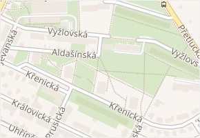 Vyžlovská v obci Praha - mapa ulice