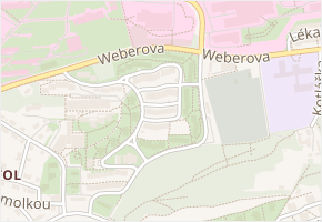 Wolfova v obci Praha - mapa ulice