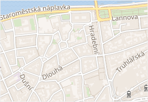 Za Haštalem v obci Praha - mapa ulice