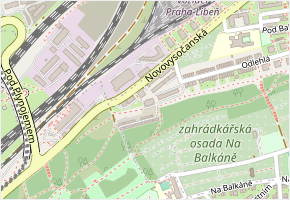 Za Krejcárkem v obci Praha - mapa ulice