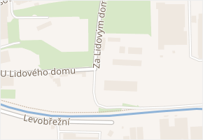 Za Lidovým domem v obci Praha - mapa ulice