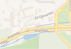 Za opravnou v obci Praha - mapa ulice