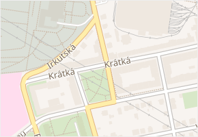 Za strašnickou vozovnou v obci Praha - mapa ulice