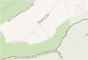 Zahrádkářská v obci Praha - mapa ulice