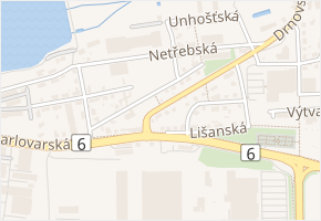 Zbuzanská v obci Praha - mapa ulice