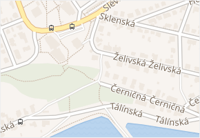 Zdobnická v obci Praha - mapa ulice