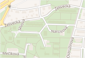 Želivecká v obci Praha - mapa ulice