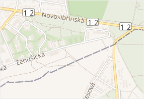 Žichlínská v obci Praha - mapa ulice