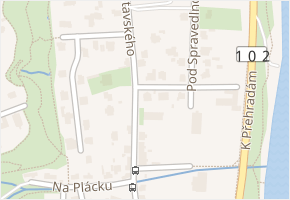 Žitavského v obci Praha - mapa ulice