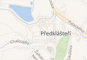 Porta coeli v obci Předklášteří - mapa ulice
