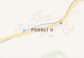 Podolí II v obci Předotice - mapa části obce