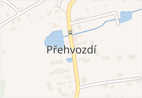 Přehvozdí v obci Přehvozdí - mapa části obce