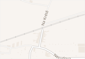 Na Krétě v obci Přelouč - mapa ulice