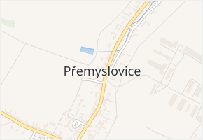 Pošta v obci Přemyslovice - mapa ulice
