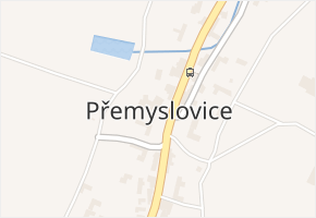 Přemyslovice v obci Přemyslovice - mapa části obce