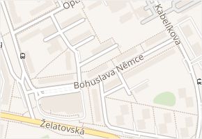 Bohuslava Němce v obci Přerov - mapa ulice