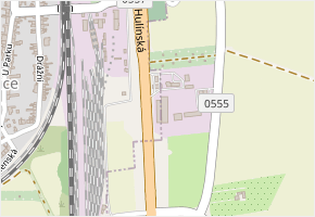 Hulínská v obci Přerov - mapa ulice