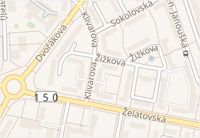 Klivarova v obci Přerov - mapa ulice