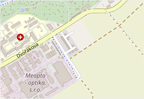 Kotasova v obci Přerov - mapa ulice