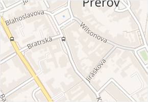 Kratochvílova v obci Přerov - mapa ulice