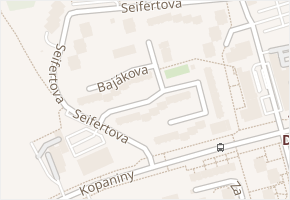 Mikuláškova v obci Přerov - mapa ulice
