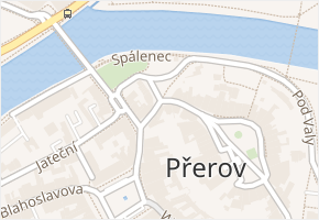 Pivovarská v obci Přerov - mapa ulice