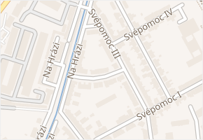 U Strhance v obci Přerov - mapa ulice