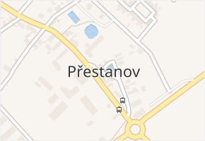 Přestanov v obci Přestanov - mapa části obce