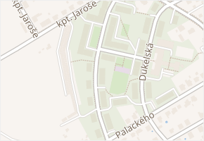 Fučíkova v obci Příbor - mapa ulice