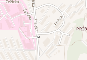 Boční v obci Příbram - mapa ulice