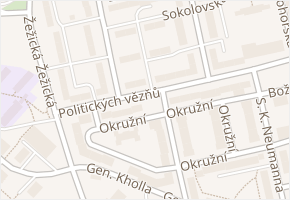 Mostecká v obci Příbram - mapa ulice