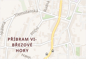náměstí Hynka Kličky v obci Příbram - mapa ulice